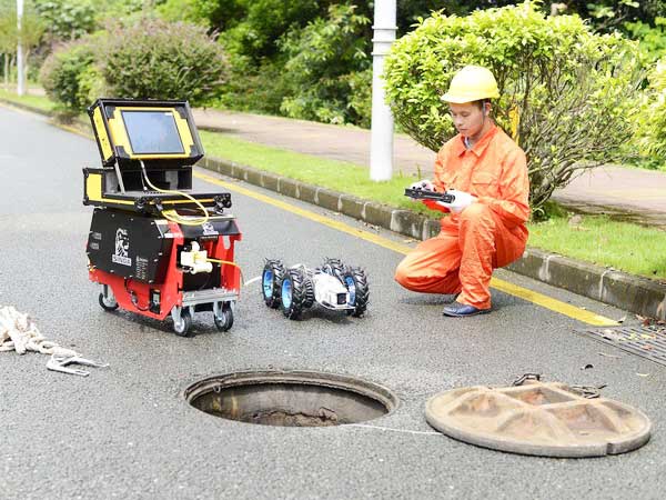 蕉城管道机器人检测